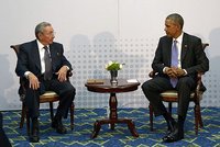 Historická schůzka Obamy a Castra: Po hodině odcházeli prezidenti s úsměvem!
