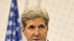 Ministr zahraničí USA John Kerry.