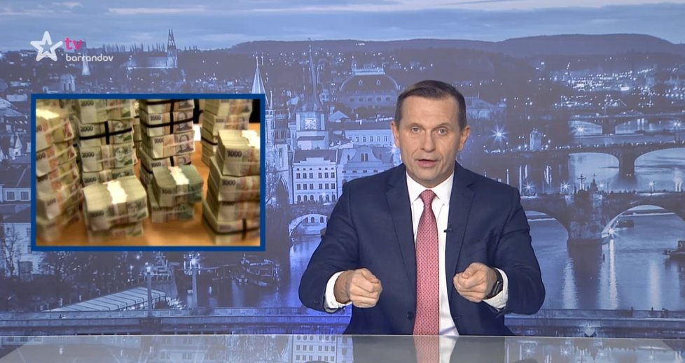 Šéf TV Barrandov a moderátor v jedné osobě Jaromír Soukup a problematický příspěvek