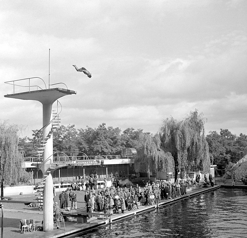 Barrandovské terasy v roce 1932