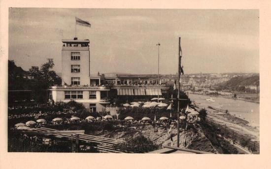 Historické fotografie Barrandovských teras v dobách rozkvětu