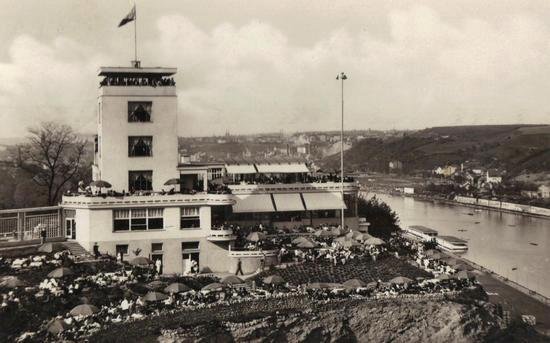 Historické fotografie Barrandovských teras v dobách rozkvětu