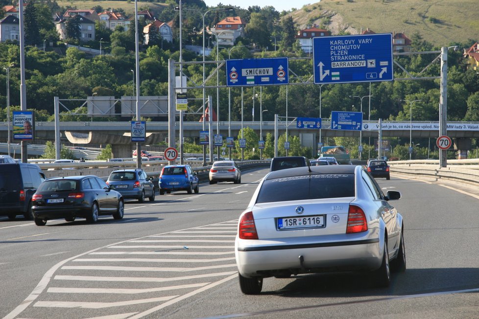 Barrandovský most.