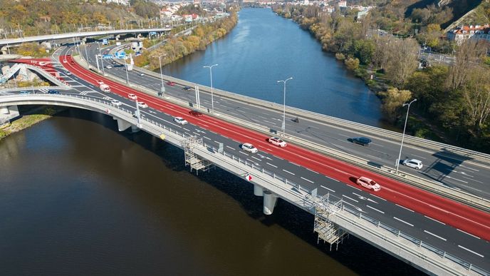 Druhá etapa rekonstrukce Barrandovského mostu začne v polovině května