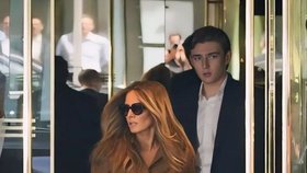 Barron Trump s maminkou Melanií