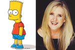 Bart Simpson a jeho dabérka Nancy Cartwright