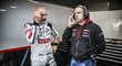 Barthez (vlevo) s bývalým pilotem F1 Panisem, který je jeho týmovým šéfem