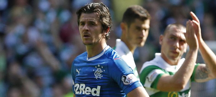 Záložník Glasgow Rangers Joey Barton má další průšvih