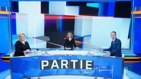 Partie Terezie Tománkové (12. 12. 2021): Alena Schillerová (ANO) a Ivan Bartoš (Piráti)