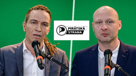Spoj o post předsedy Pirátů: Ivan Bartoš (vlevo) a Lukáš Wagenknecht