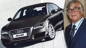 Bartoška si užívá luxusní auto Audi A7