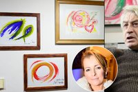 Tragicky zesnulá zpěvačka a »malířka« Iveta Bartošová: To jsou její malované dárky!