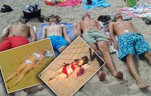 Džambulka ležící spící je letním hitem: Bartošová si dala »čucíka« a ovládla pláže!