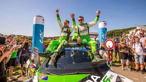 Barum rallye 2019 v cíli: Titul pro Kopeckého a Mareše