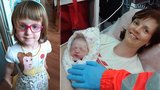 Barunka dostala jméno od lékaře, který ji překotně odrodil: Po pěti letech přišla fotka
