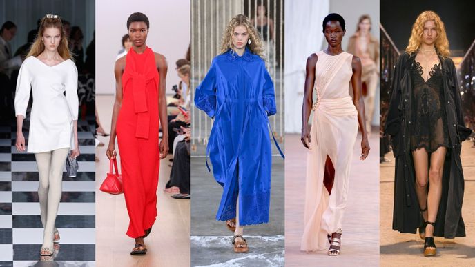 Jaké barvy se budou nosit v roce 2024? Podívejte se na inspiraci z módních přehlídek.