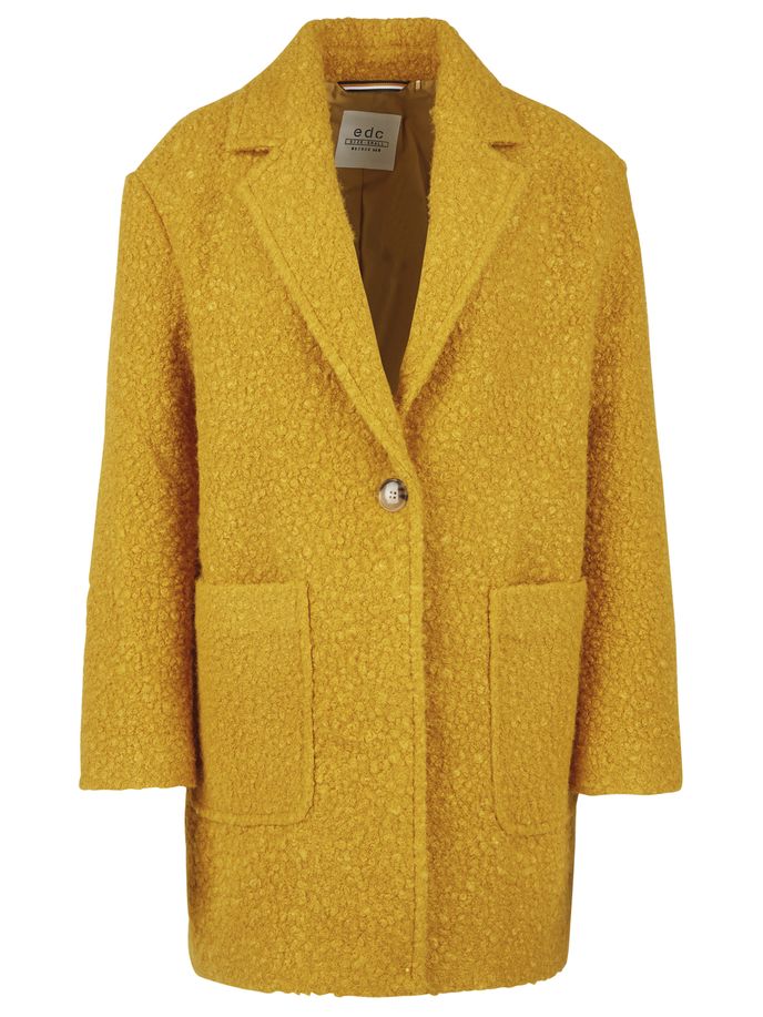 Hořčicově žlutý kabát, Esprit, 3399 Kč