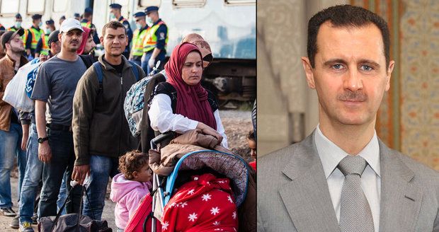 Evropa čelí terorismu a vlně uprchlíků: Můžete si za to sami, vzkazuje Asad 