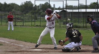 Olomoučtí baseballisté porazili v extralize Draky Brno