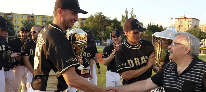 Draci Brno pošestnácté vyhráli Český baseballový pohár.