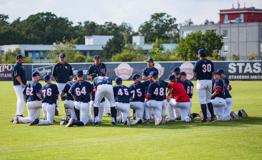 Česká baseballová reprezentace do 23 let porazila ve druhém vystoupení na ME Ukrajinu 8:1