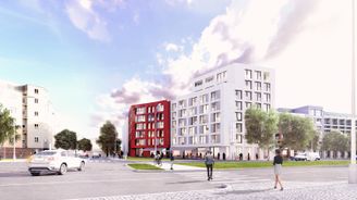 V severní části Nákladového nádraží Žižkov vznikne nová čtvrť, developer představil její podobu
