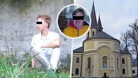 Varhaník Josef (†18) byl ubodán v kostele sv. Václava v Bašce. Obviněný je kamarád, také varhaník, Jaroslav F. (20).