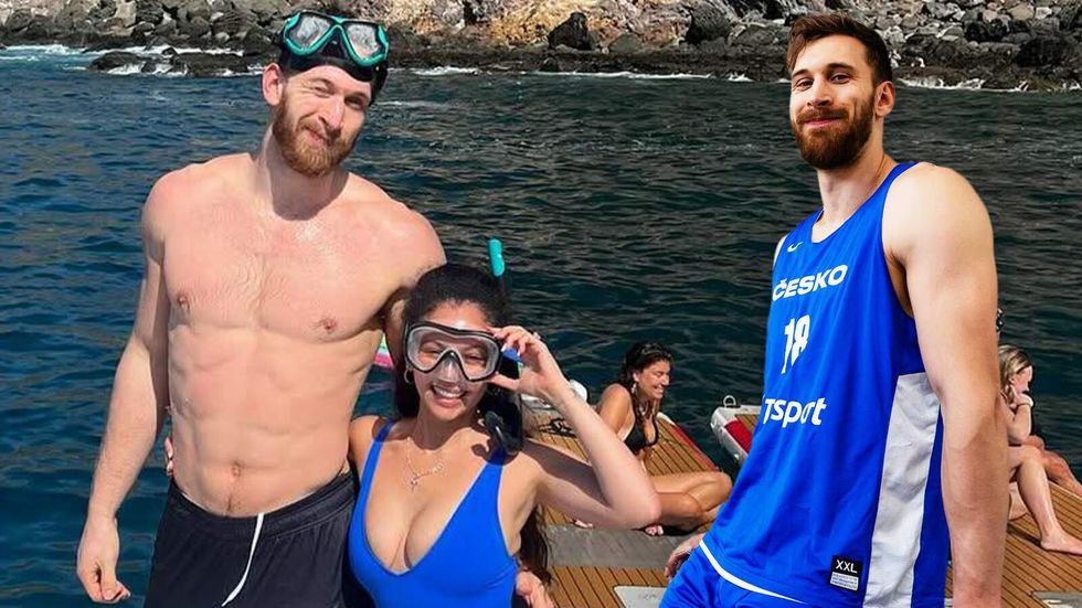 Český reprezentant James Karnik má za snoubenku kanadskou herečku Vanessu Morganouvou, s níž má malou dceru