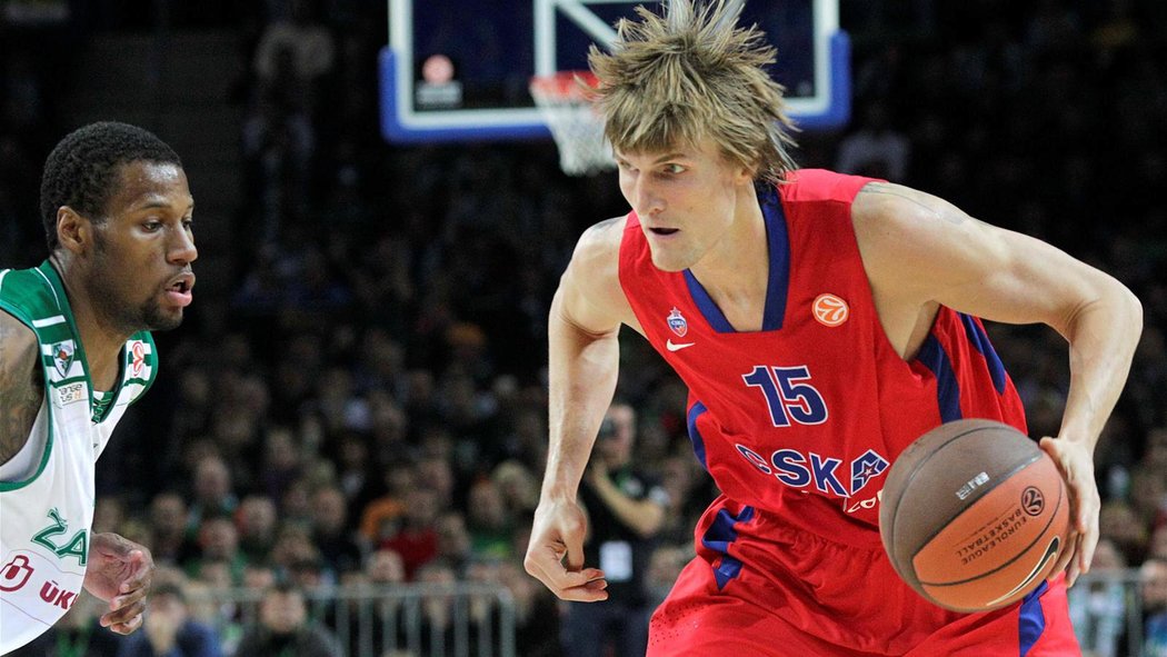 Andrej Kirilenko dobyl NBA a s CSKA Moskva vyhrál titul.