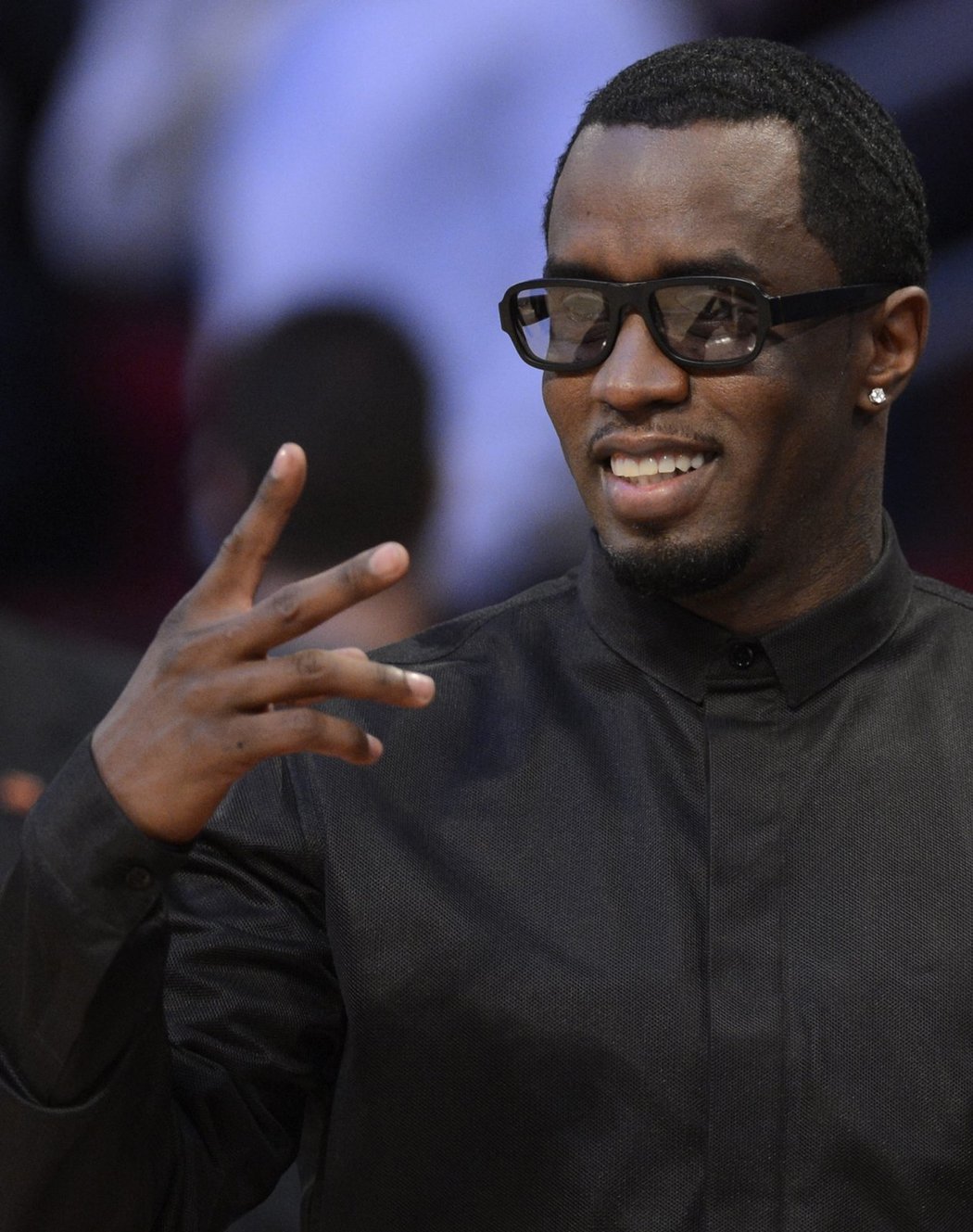Mezi diváky v Houstonu se během basketbalové show objevil také rapper P. Diddy