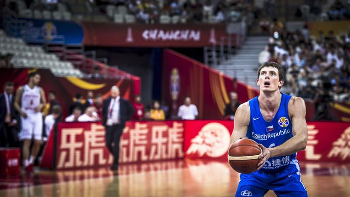 Kapitán českých basketbalistů Pavel Pumprla