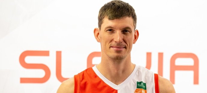 Kapitán basketbalové Slavie Pavel Pumprla.