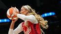 Basketbalistka Sophie Cunninghamová z týmu Indiana Fever