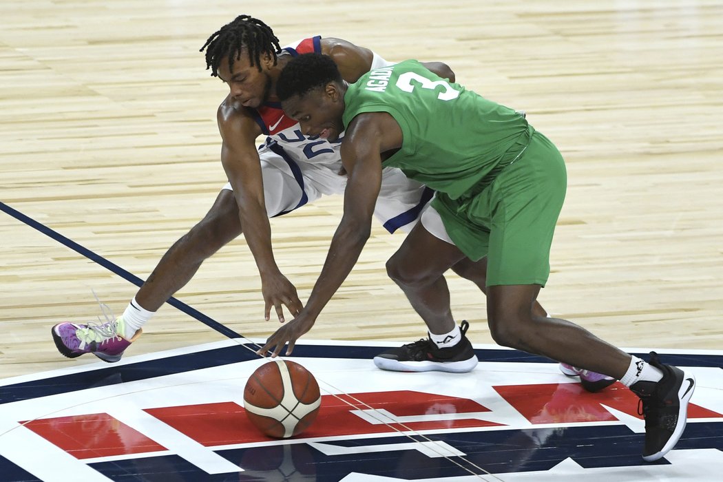 Američtí basketbalisté nestačili překvapivě na Nigérii