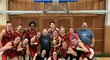 Vítězný tým první basketbalové ligy - DSK Basketball Brandýs nad Labem