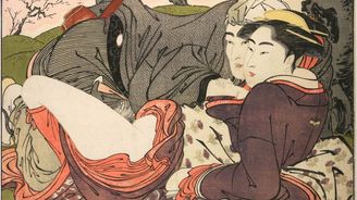 Pornografie, nebo umění? Kresby, které měly japonským novomanželům usnadnit svatební noc