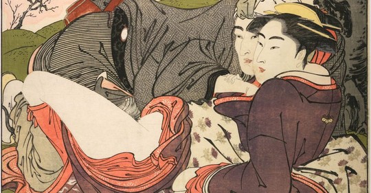 Pornografie, nebo umění? Kresby, které měly japonským novomanželům usnadnit svatební noc