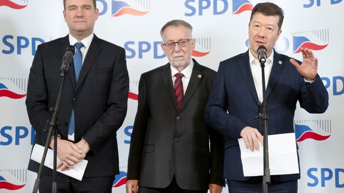 Kandidát za SPD v prezidentských volbách Jaroslav Bašta