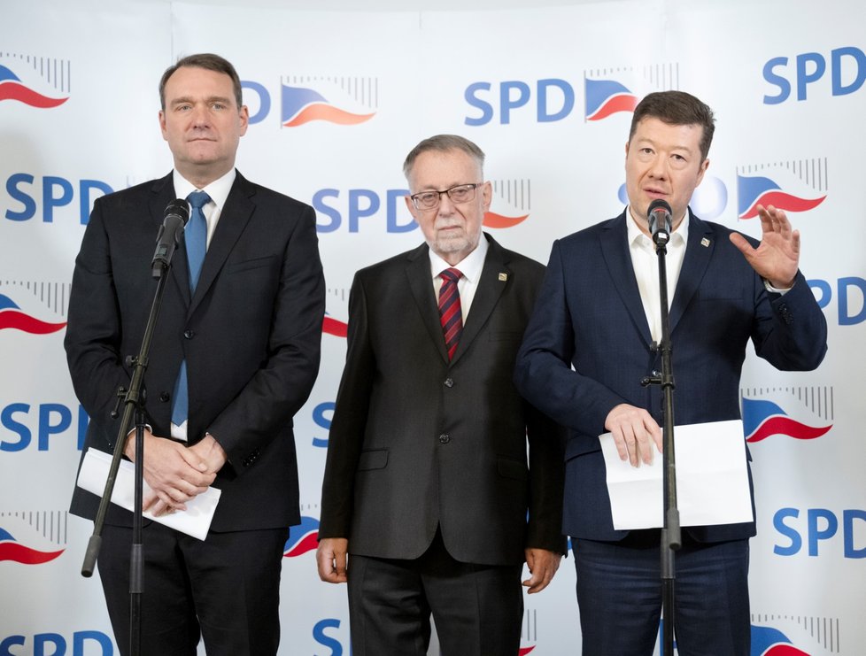 Kandidát za SPD v prezidentských volbách Jaroslav Bašta