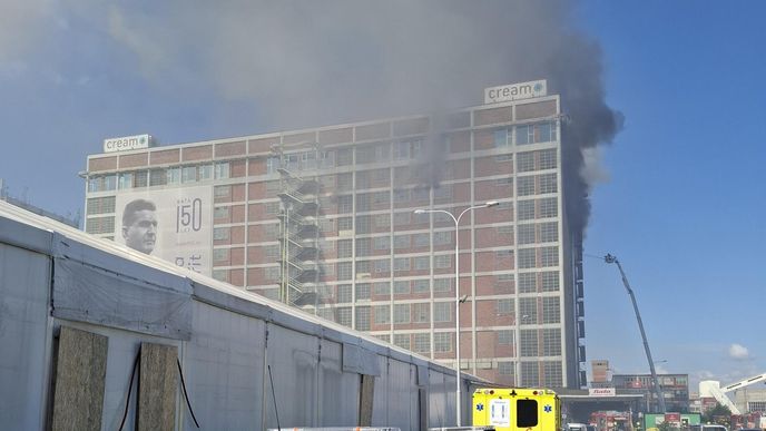 Požár továrny Baťa Požár továrny Baťa