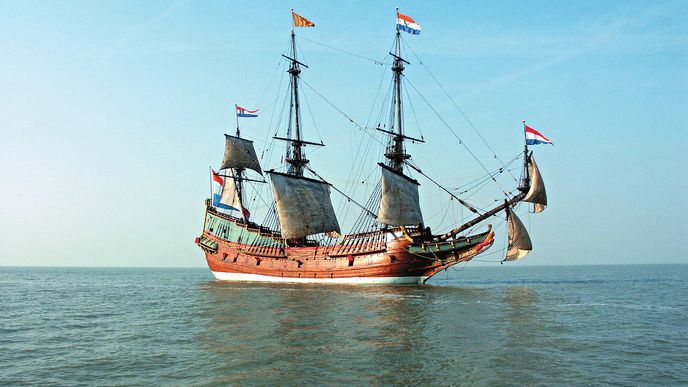 Podle původních plánů a zbytků vraku postavili nizozemští nadšenci věrnou repliku Batavie.