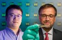 Doktor Minshen Zhu a profesor Oliver G. Schmidt představují nejmenší baterii na světě