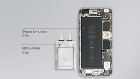  První funkční baterie byla hotová už před rokem. Překonala kapacitu originální baterie v Apple iPhonu, objemem však byla poloviční.