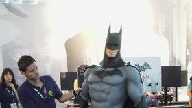 Realistická figura komiksového Batmana