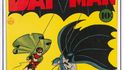Obálka prvního čísla komiksu o Batmanovi. Úvodní díly příběhů o superhrdinech se pravidelně prodávají za statisíce až miliony dolarů.