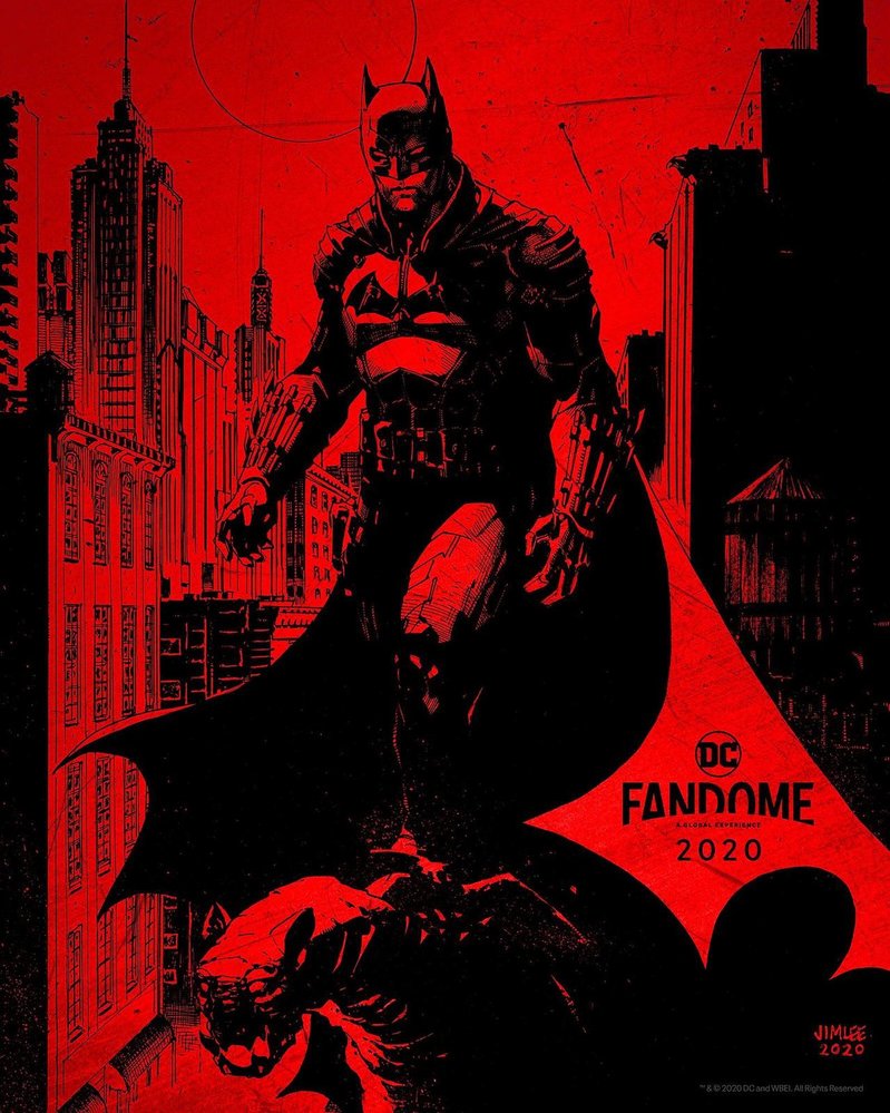 Komiksový plakát k novému batmanovi nakreslil Jim Lee