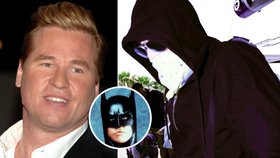 Bojuje Batman s rakovinou hrtanu? Val Kilmer vyděsil maskou přes celý obličej a vyzáblou postavou