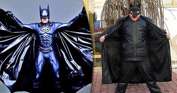 Za svou předlohu si slovenský superhrdina vybral filmového strážce zákona Batmana