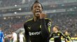 Michy Batshuayi slaví svou druhou trefu v zápase proti Kolínu nad Rýnem