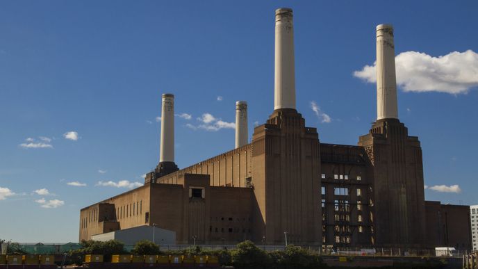 Bývalá elektrárna Battersea v Londýně